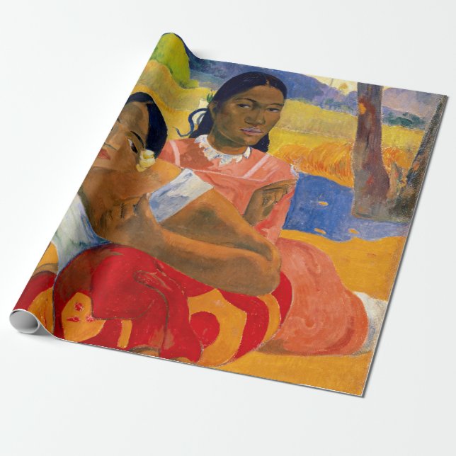 Paul Gauguin, när ska du gifta dig? Presentpapper (Utrullad)