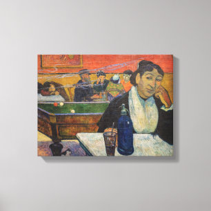 Paul Gauguin - Nattcaféet, Arles Canvastryck