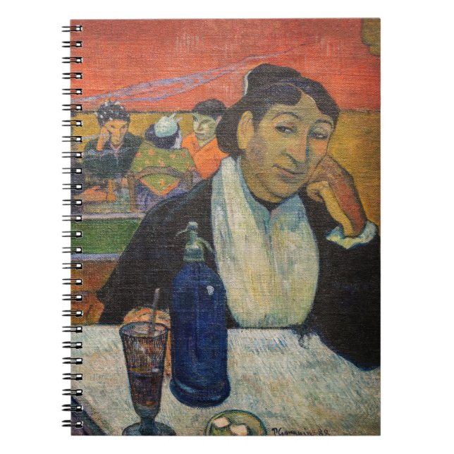 Paul Gauguin - Nattkaféet, Arles Anteckningsbok (Framsidan)