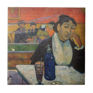 Paul Gauguin - Nattkaféet, Arles Kakelplatta
