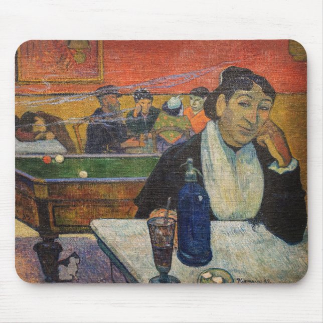 Paul Gauguin - Nattkaféet, Arles Musmatta (Framsidan)