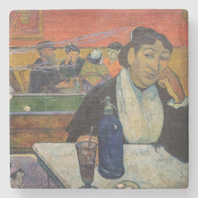 Paul Gauguin - Nattkaféet, Arles Stenunderlägg (Framsidan)