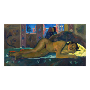 Paul Gauguin - Nevermore / O Taiti Fototryck