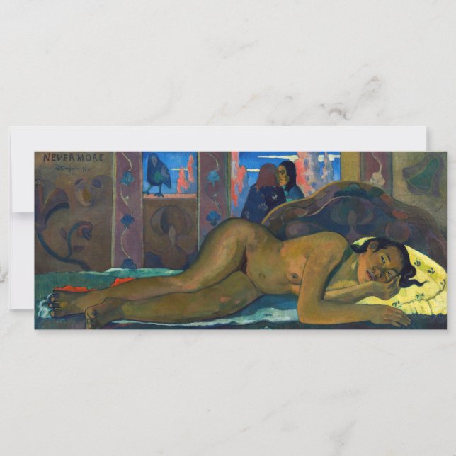 Paul Gauguin - Now / O Taiti Inbjudningar (Framsida)