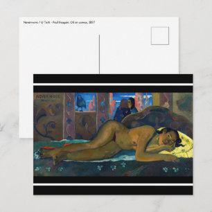 Paul Gauguin - Now / O Taiti Vykort