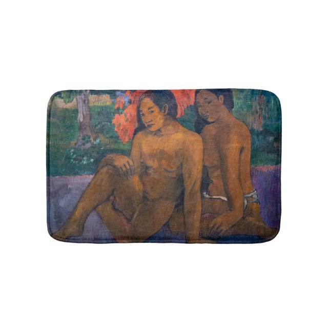 Paul Gauguin - och Guld i deras kroppar Badrumsmatta (Framsidan)