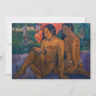 Paul Gauguin - och Guld i deras kroppar Inbjudningar