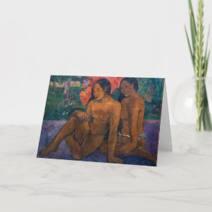 Paul Gauguin - och Guld i deras kroppar Kort
