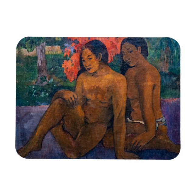 Paul Gauguin - och Guld i deras kroppar Magnet (Horisontell)
