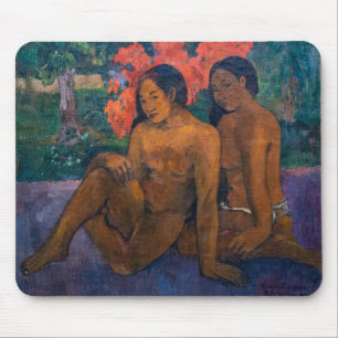 Paul Gauguin - och Guld i deras kroppar Musmatta