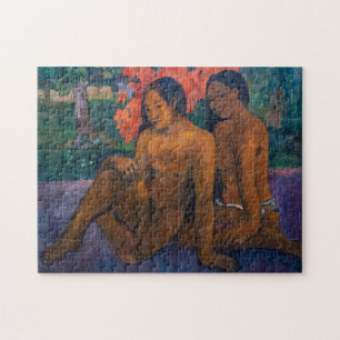 Paul Gauguin - och Guld i deras kroppar Pussel