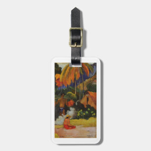 Paul Gauguin ögonblicket av bagagemärkren för Bagagebricka