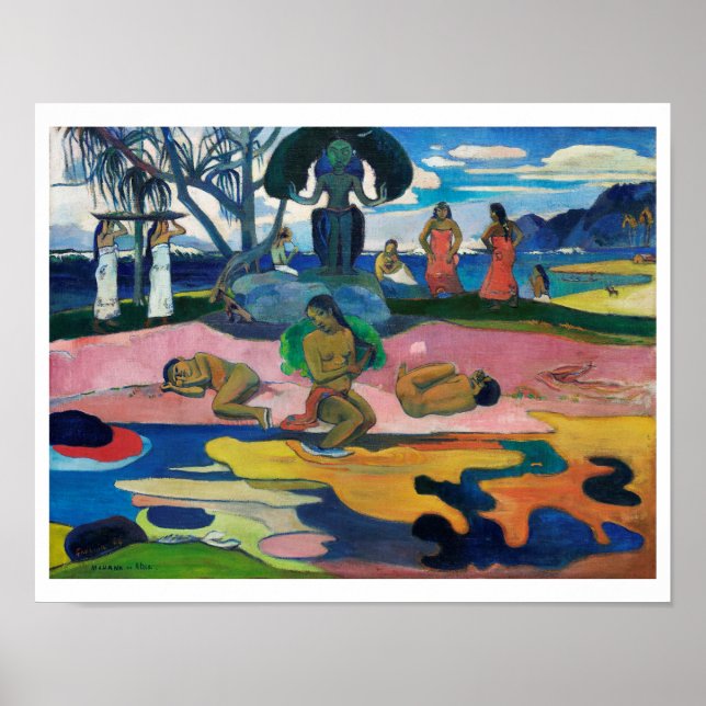 PAUL GAUGUIN POSTER 1894. (Framsidan)