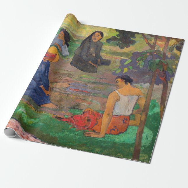 Paul Gauguin - Samtalet / Les Parau Parau Presentpapper (Utrullad)