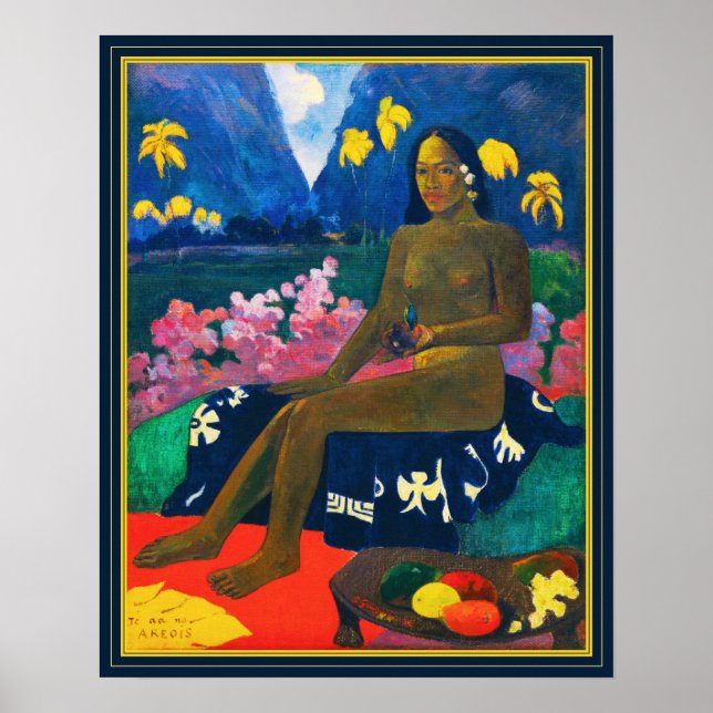 Paul Gauguin Seed of the Areoi Poster (Framsidan)