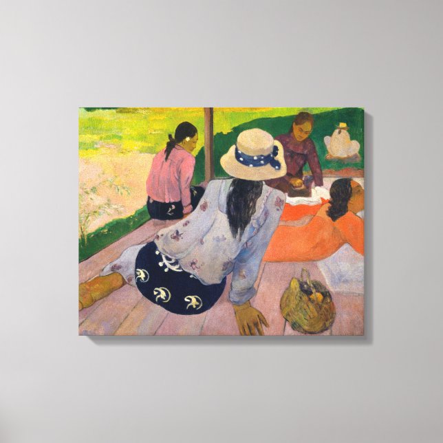 Paul Gauguin | Siesta Canvastryck (Framsida)