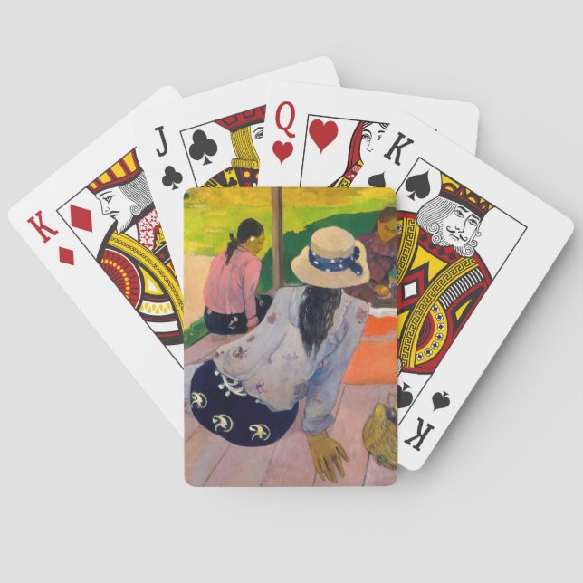 Paul Gauguin - Siesta Casinokort (Baksidan)