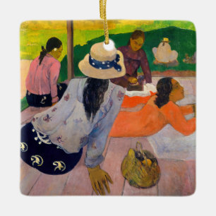 Paul Gauguin - Siesta Julgransprydnad Keramik