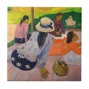Paul Gauguin - Siesta Kakelplatta
