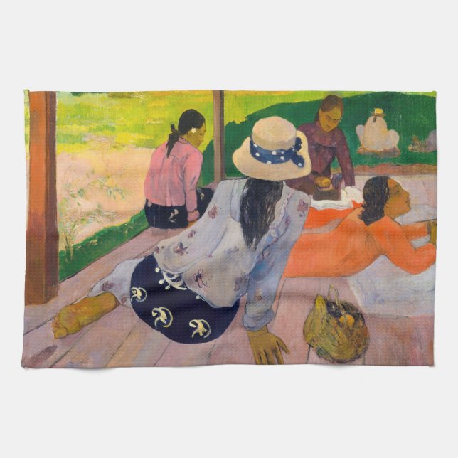 Paul Gauguin - Siesta Kökshandduk (Horisontell)