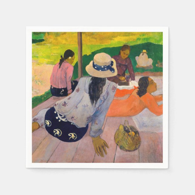 Paul Gauguin - Siesta Pappersservett (Framsidan)