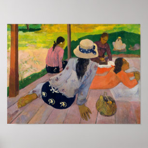 Paul Gauguin Siesta Poster
