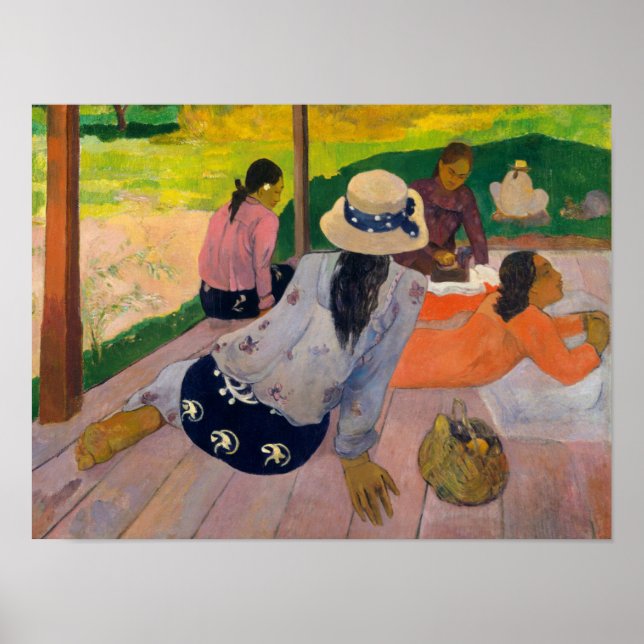 Paul Gauguin | Siesta Poster (Framsidan)