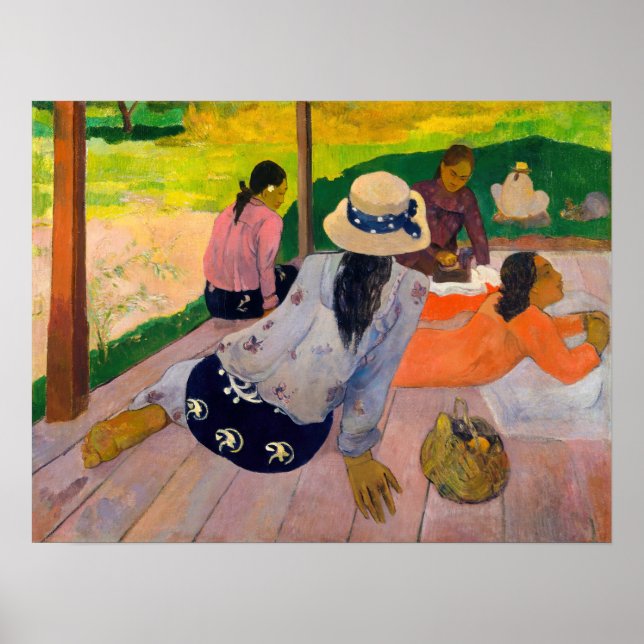 Paul Gauguin - Siesta Poster (Framsidan)