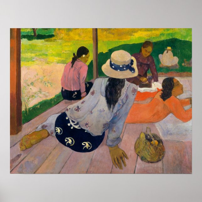 Paul Gauguin - Siesta Poster (Framsidan)
