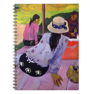 Paul Gauguin siestaen, 1891-2 (olja på kanfas) Anteckningsbok
