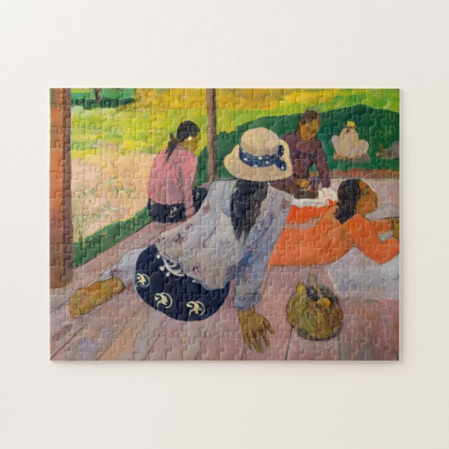 Paul Gauguin | siestaen Pussel (Horisontell)
