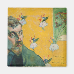 Paul Gauguin Självporträtt, Les Miserables,1888 Magnet