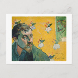 Paul Gauguin Självporträtt, Les Miserables,1888 Vykort