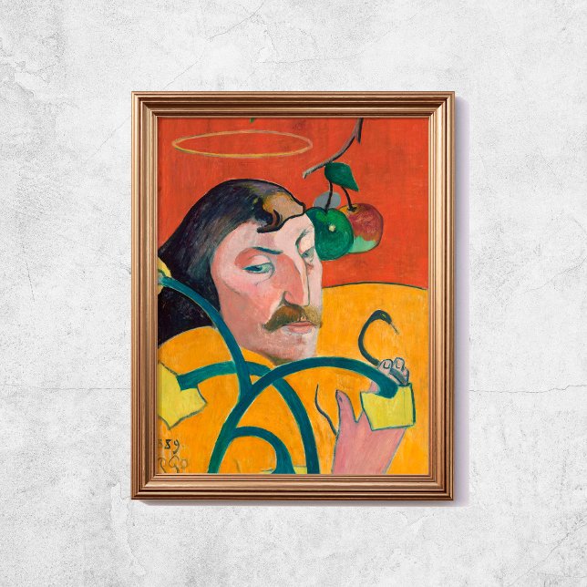 Paul Gauguin Självporträtt Modern Art Poster (Paul Gauguin Self Portrait Modern Art Poster
)