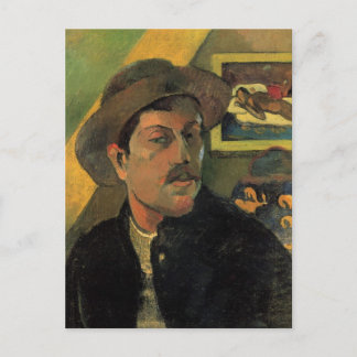 Paul Gauguin Självporträtt Vykort