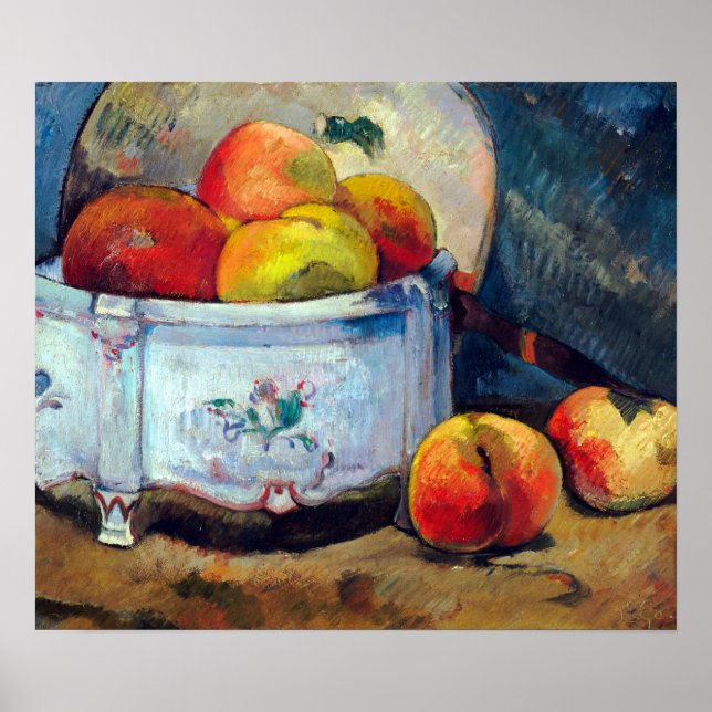 Paul Gauguin still Life with Peacher Poster (Framsidan)