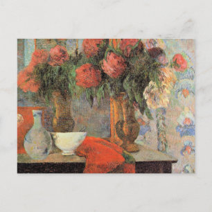 Paul Gauguin, Stilleben med vit skål, Helg Vykort