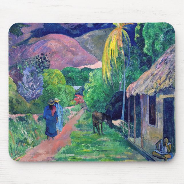 Paul Gauguin - Street in Tahiti Musmatta (Framsidan)