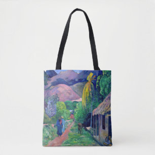 Paul Gauguin - Street in Tahiti Tygkasse