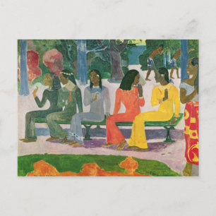 Paul Gauguin Ta Matete Vykort