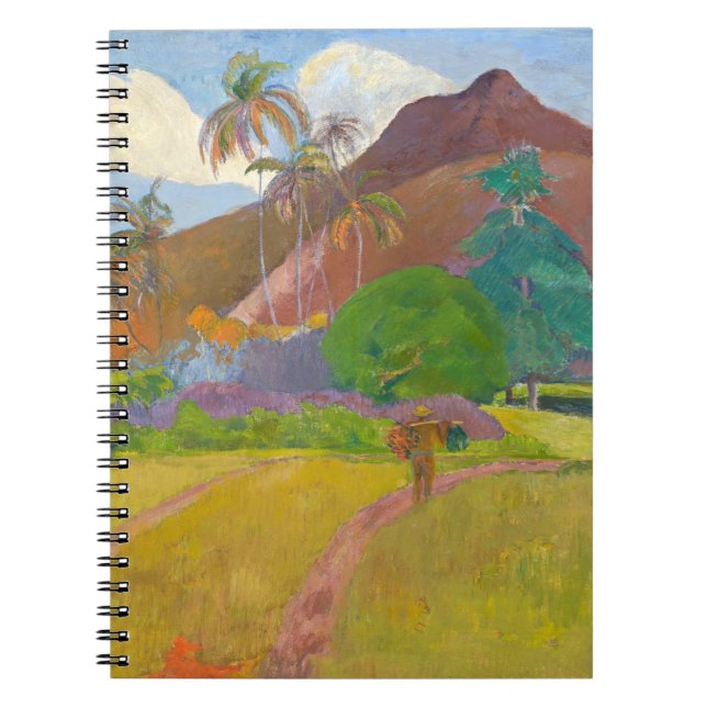 Paul Gauguin - Tahitian Landscape Anteckningsbok (Framsidan)
