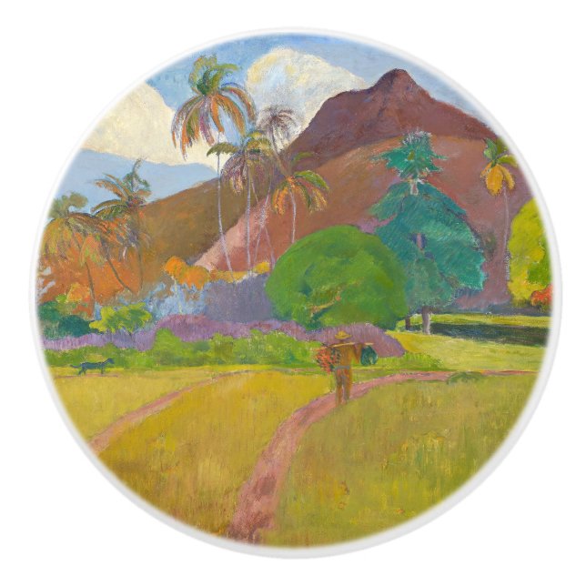 Paul Gauguin - Tahitian Landscape Knopp (Framsidan)