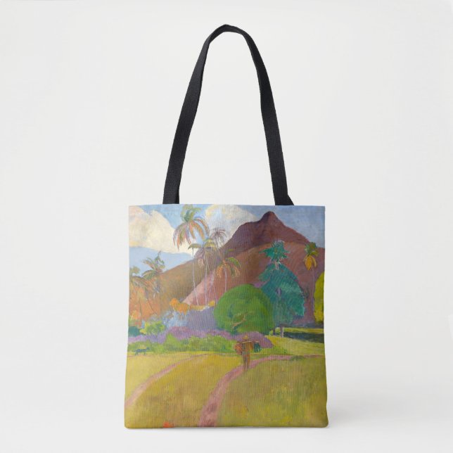 Paul Gauguin - Tahitian Landscape Tygkasse (Framsida)