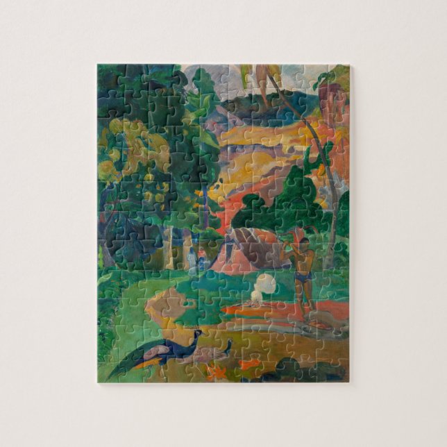Paul Gauguin Tahitian Matamoe målning Pussel (Vertikal)