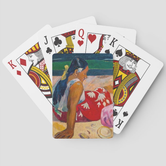 Paul Gauguin - Tahitian Women on the Beach Casinokort (Baksidan)