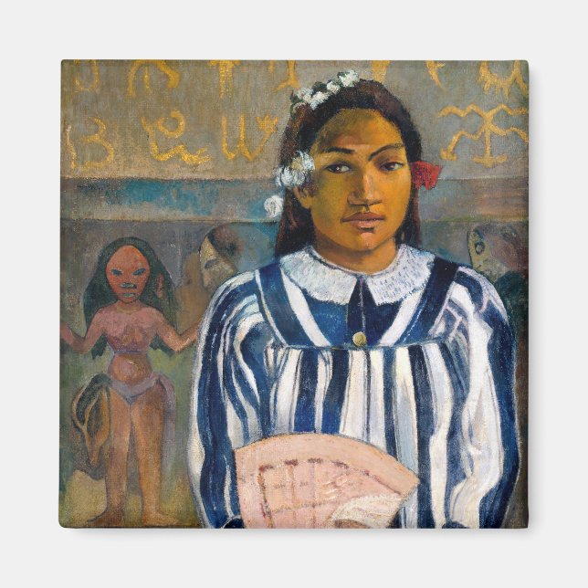 Paul Gauguin - Tehamanas förfäder Magnet (Framsidan)