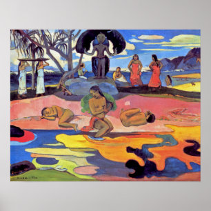 Paul Gauguin - The Day of the Gods - Fine Art Pain Poster
