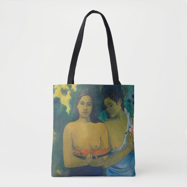 Paul Gauguin - Två Tahitian Women Tygkasse (Framsida)