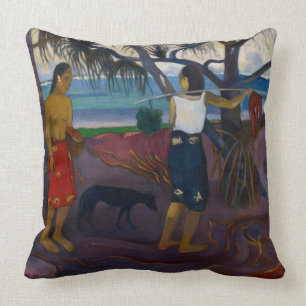 Paul Gauguin   under pandanusen, 1891 (olja på ca Kudde