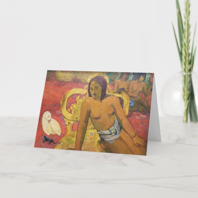 Paul Gauguin - Vairumati Kort (Framsida)